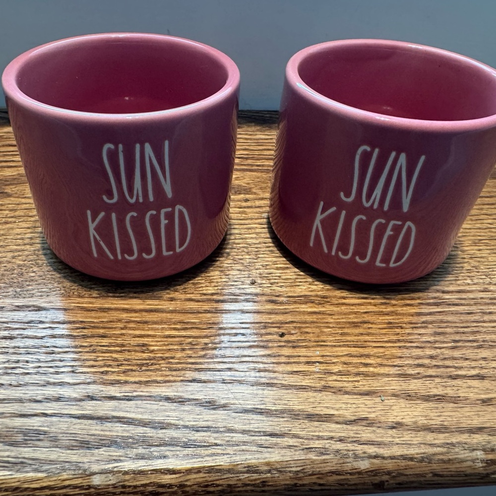 Pink Sun Kissed Ceramic Mugs